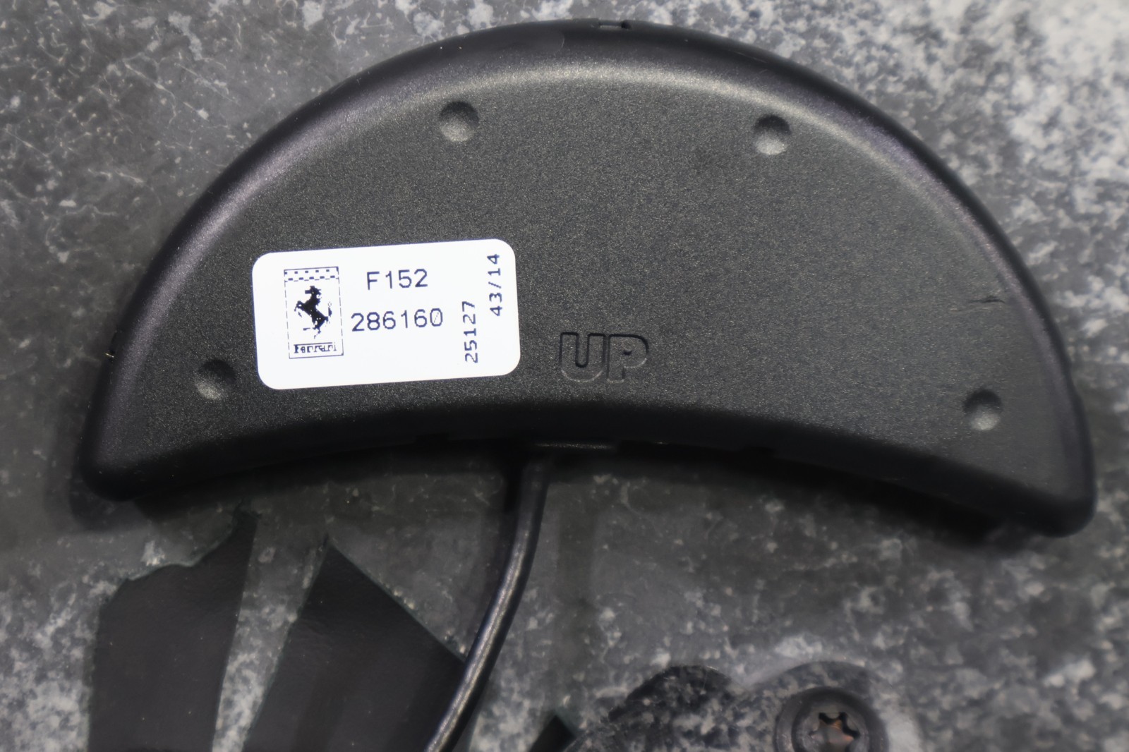 2015-2018 FERRARI CALIFORNIA T DASH CENTER HVAC AC HEATER SWITCH TRIM BEZEL OEM