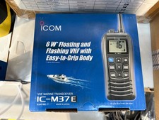 ICOM IC-M37E VHF Radio | M37 | Floating | Marine | Handheld | Transceiver |