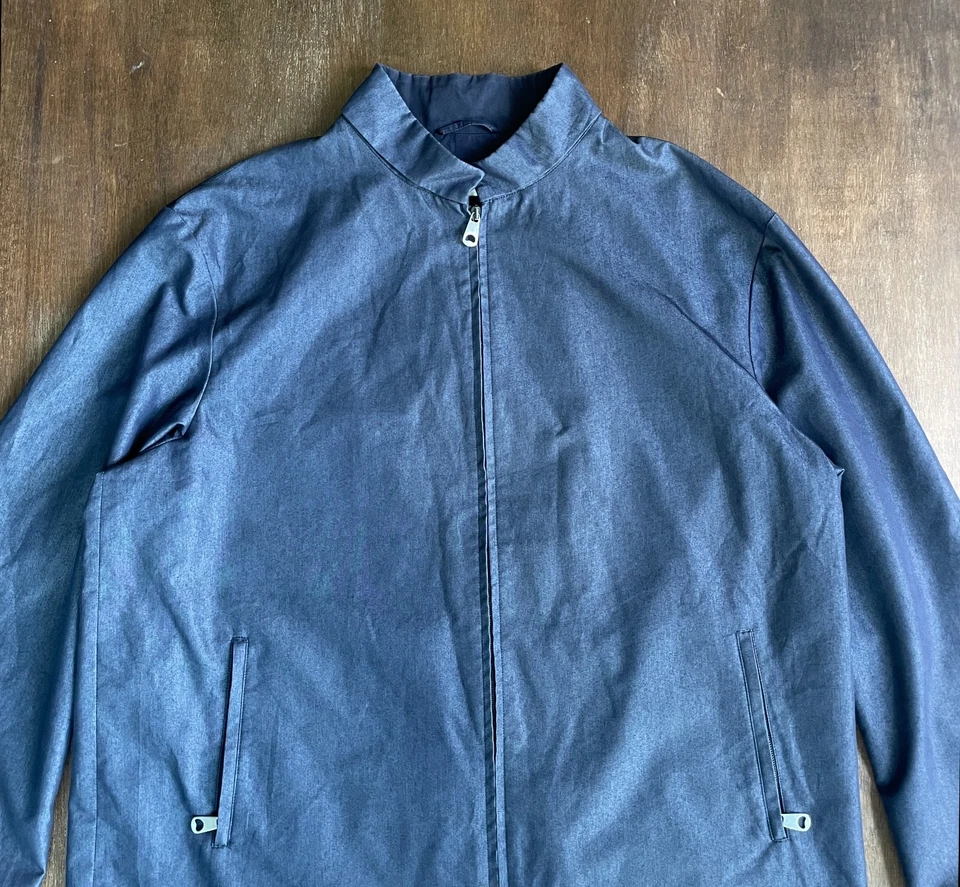EMPORIO ARMANI Vintage Wind Breaker Jacket Dry Cean Only Made in Italy - Image 2 of 4