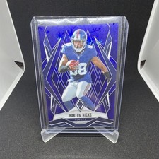 Panini Phoenix Blue winter /199  Hakeem Nicks #86 2025 Giants Football Card
