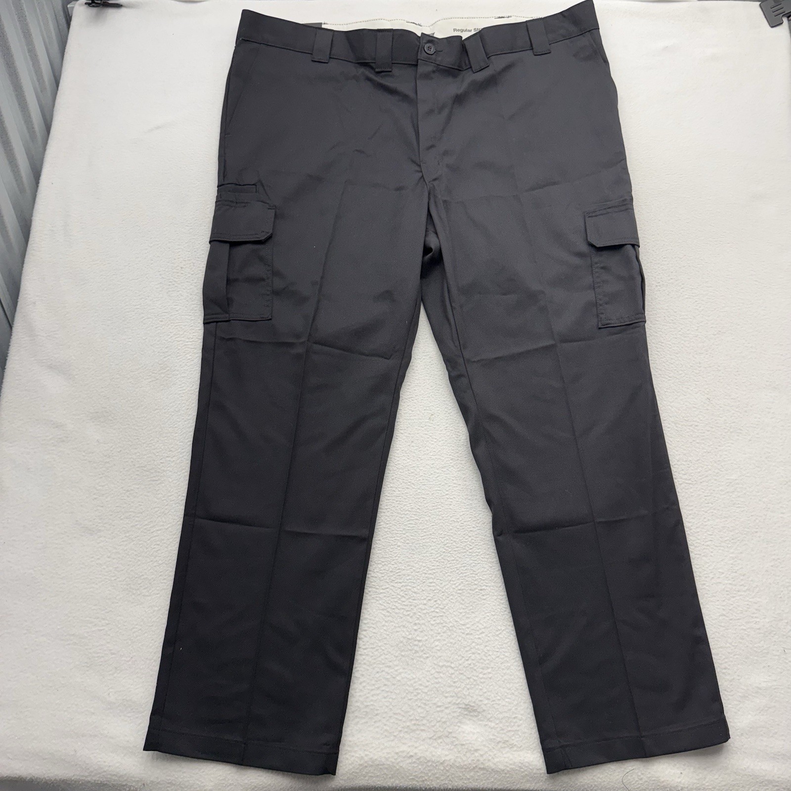 Regular Straight Gray Cotton 48x32 Nwt