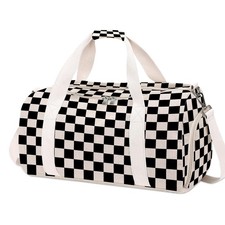 Duffle Bag Girls Cute Gym Bag with Shoes Compartment Girls Sports Overnight T...