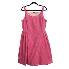 Isaac Mizrahi for Target Pink Corduroy Fit and Flare Dress 20th Anniversary L