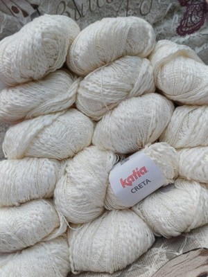 400g Creta von Katia Effektgarn Häkeln Stricken Garn Wolle