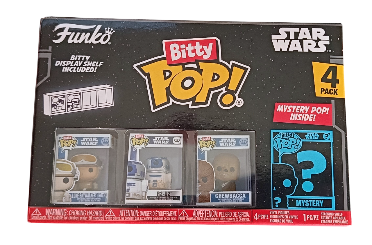 Funko Multicolore Star Wars Bitty Pop! Vinyl Figuren 4Er-Pack Luke 2,5 Cm - Immagine 2