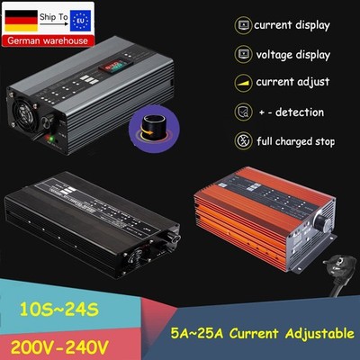 Akku Ladegerät Current Adjustable 5-25A Für 48V/60V/72V Li-ion LiFePo4 Akku Pack
