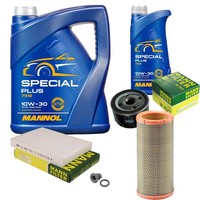 Inspektionspaket 6L Mannol Special Plus 10W-30 FüR Renault Megane I Klasseic