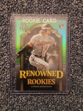 2023 Bowman Platinum Gunnar Henderson Renowned Rookies #d/99