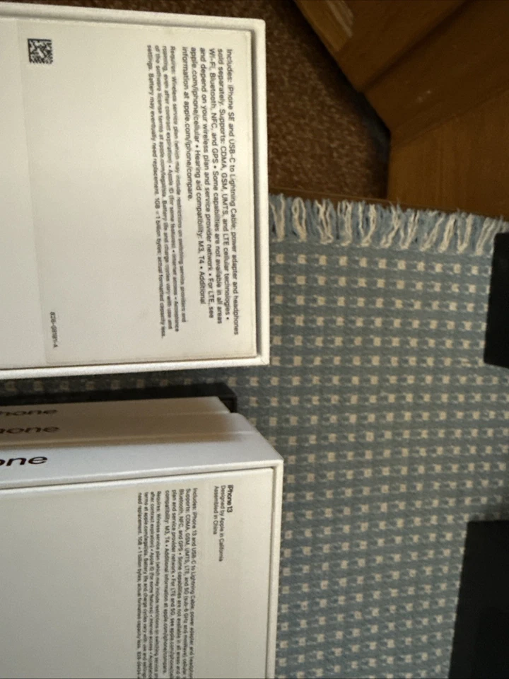 Apple Caja VACÍA Lote De 13 iPhone SE 13 13pro Pro 16pro Max Tv Nike Pod SIN DISPOSITIVO Foto 3 de 4
