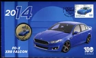 2025 Ford: 100 Years in Australia 2014 FG-X XR8 Falcon FDC/PNC with Coloured $1