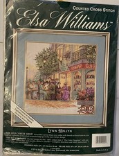 Elsa Williams Cross Stitch Lynn Hollyn The Old Coffee House Kit Made In USA- New