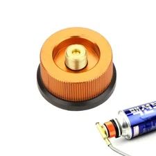 Camping Burner Conversion Head Tank Gas Bottle Adapter Stove Connector