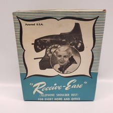 Vintage Receive-Ease Telephone Shoulder rest Type F-1 French Telephone Receiver