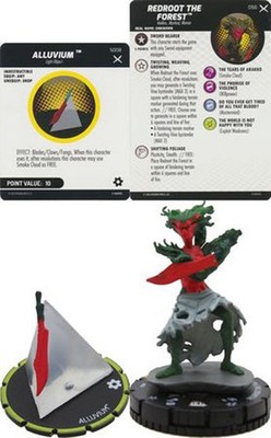 Marvel Heroclix X-Men X of Swords Super Rare : Redroot the Forest w Alluvium 056