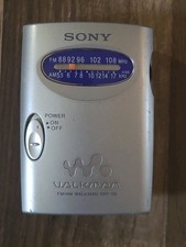 Sony Walkman SRF-59 FM/AM Portable Pocket Radio w/Belt Clip - Tested Works