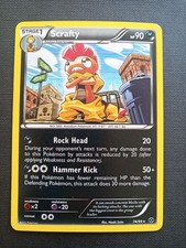 Pokémon Scrafty 74/99 Rare Holo Next Destinies Excellent Condition