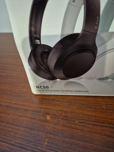 Auriculares híbridos con cancelación activa de ruido T-fun NC50 inalámbricos Bluetooth 5.3, - Imagen 2 de 16