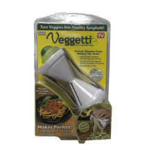 New Veggetti Spiral Vegetable Cutter - As Seen on TV Turn Veggies Into Spaghetti