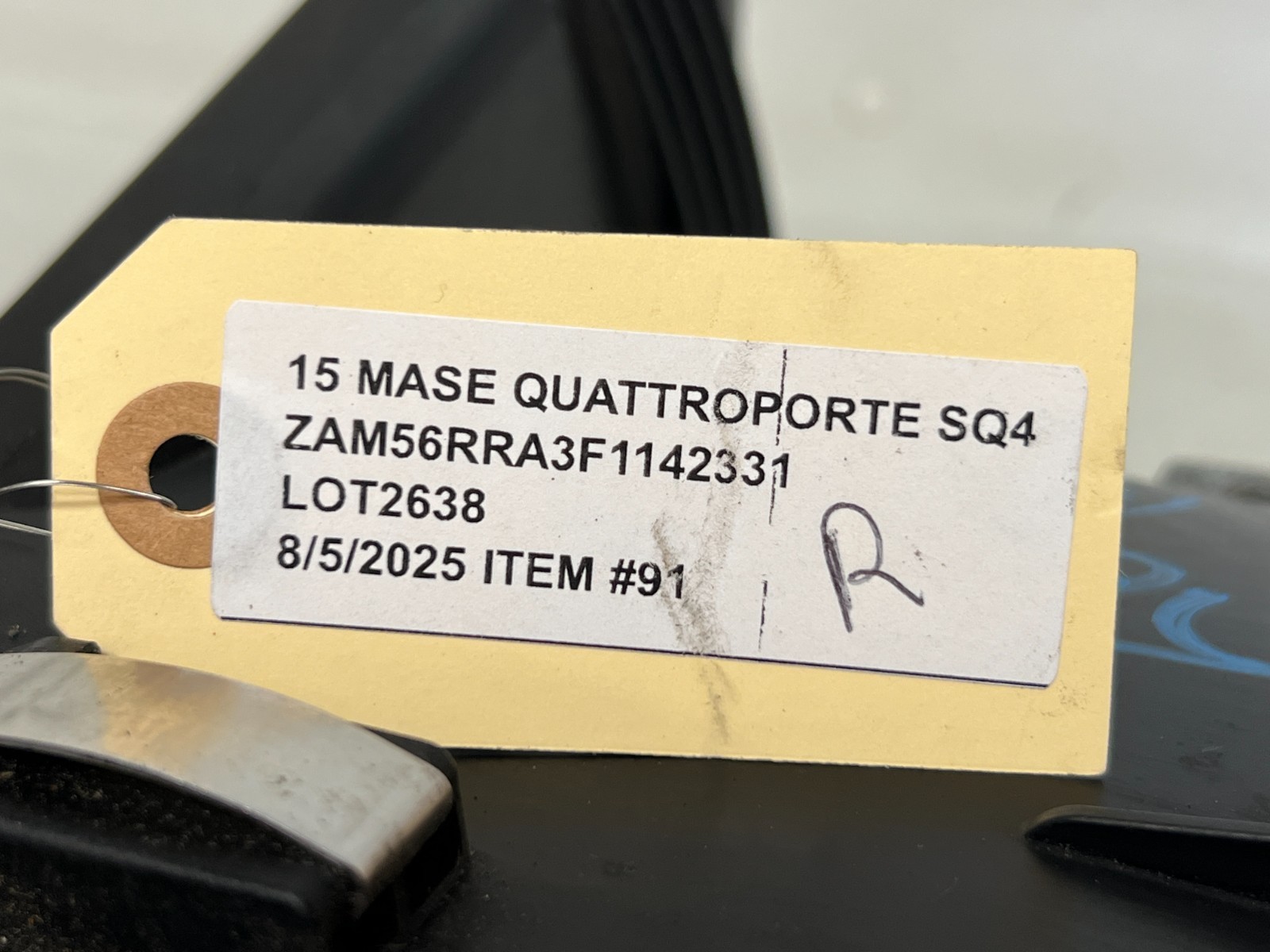 ⭐2014-2017 MASERATI QUATTROPORTE RIGHT SIDE AIR INTAKE FILTER BOX OEM LOT2638