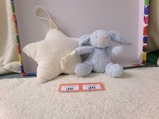 Jellycat Bashful baby Blue Bunny Star Musical Pull