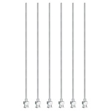 6 Set 16G Blunt Tip Dispensing Needle Stainless Steel For Liquid Inks