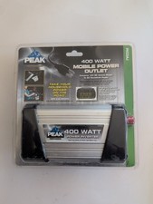 PEAK 400 Watt Power Inverter Mobile Power Outlet Converts 12V DC to AC NEW