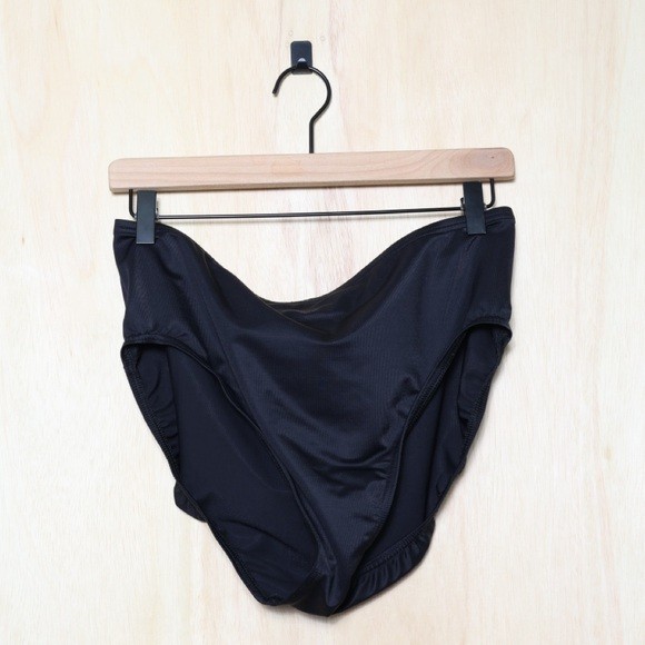 Miraclesuit Basic Pant Swim Bottom Black Size 16 - image 3