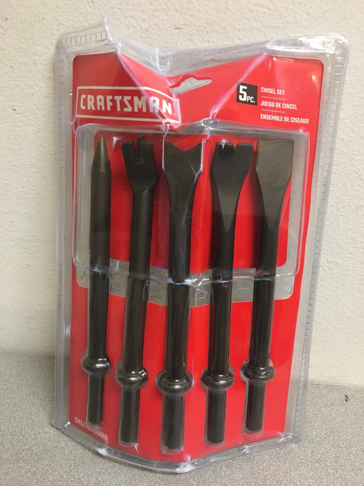 Craftsman Air Chisel Set 5 pc 8027384