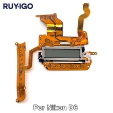 D6 Back Cover TFT LCD Small Display Screen Function Button FIex Cable for Nikon