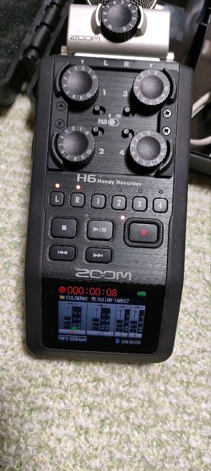 Zoom H6 tragbarer handlicher digitaler Recorder getestet - Bild 3 von 4
