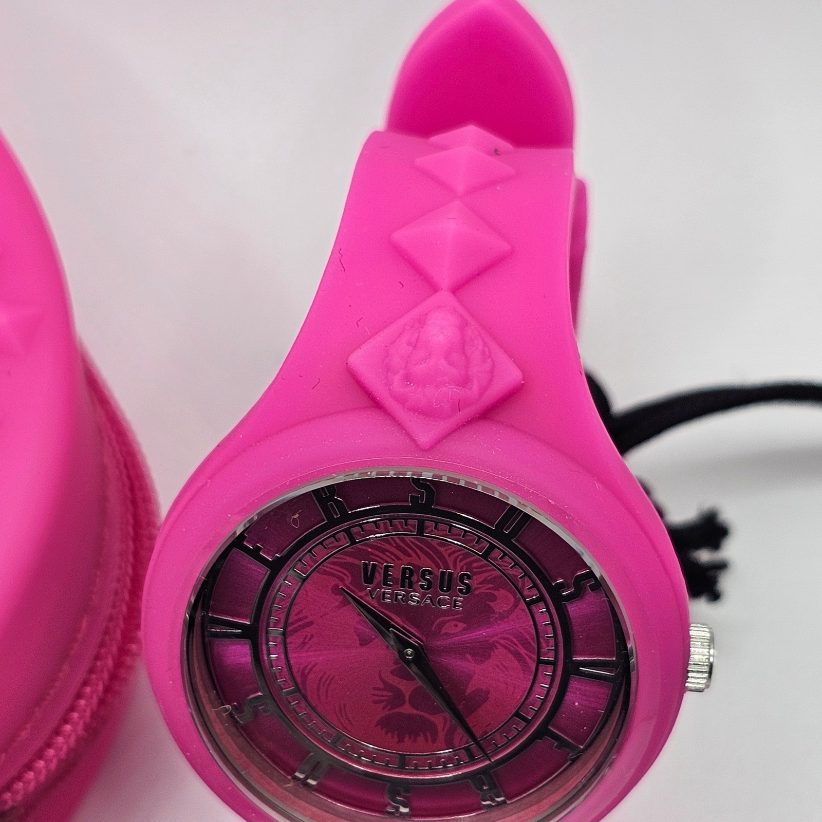 Versus Versace Fire Island Watch Womens Quartz Silicone Pink VSP1R2921 39mm thumbnail 3