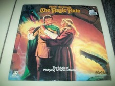 THE MAGIC FLUTE 2-Laserdisc LD VERY GOOD CONDITION VERY RARE INGMAR BERGMAN 