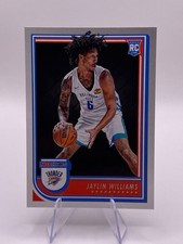 Jaylin Williams 2022-23 Panini Hoops #269 ROOKIE Oklahoma City Thunder Card. rookie card picture
