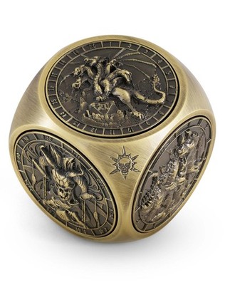 Kabinka Spinner Spinning Dice 7in1 Metal Die for DND Dungeons and Dragons TTRPG