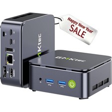 GMKtec G10 Mini PC Ryzen 5 3500U Up to 3.7GHz 16GB RAM 256GB / 512GB SSD Black