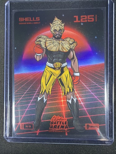 2026 Bo Jackson Battle Arena Shells Donnie Shell Power Glove Foil #574 SSP