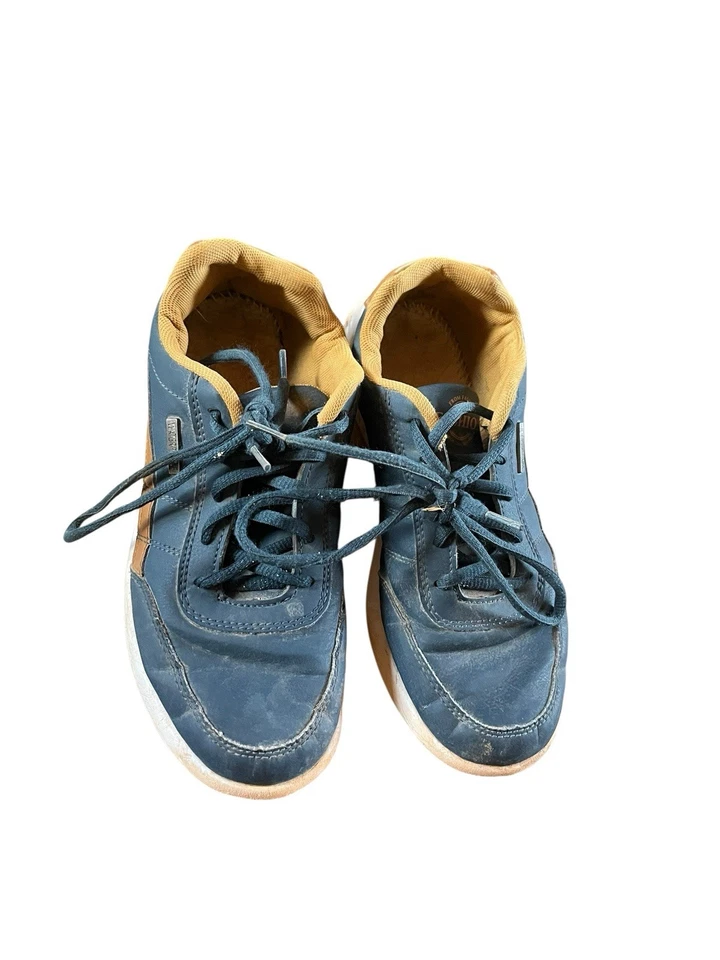 Youth Boys Waterproof Casual Sneakers – Blue & Brown – Size 39 EU (US 6.5Y - Image 3 of 4