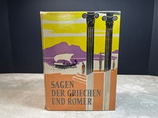 1954 Griechische Sagen by Richard Carstensen Hardcover Ensslin & Laiblin Verlag