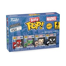 Funko Bitty Pop! Spider-Man - 4 Pack - 1/6 Odds for Rare Chase Variant and A Sur