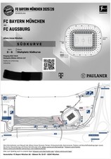 Sammlerticket FC Bayern München - FC Augsburg 24.01.2026 Bundesliga Print@Home