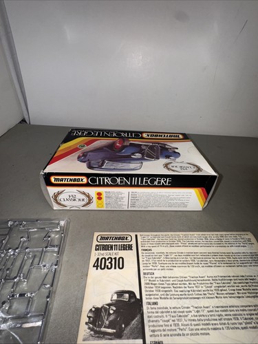 Vintage Matchbox Citroen Legere 1-32 Classique Model Kit PK-310 - Picture 11 of 13