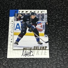1997-98 Be A Player Autographs #215 Mattias Ohlund