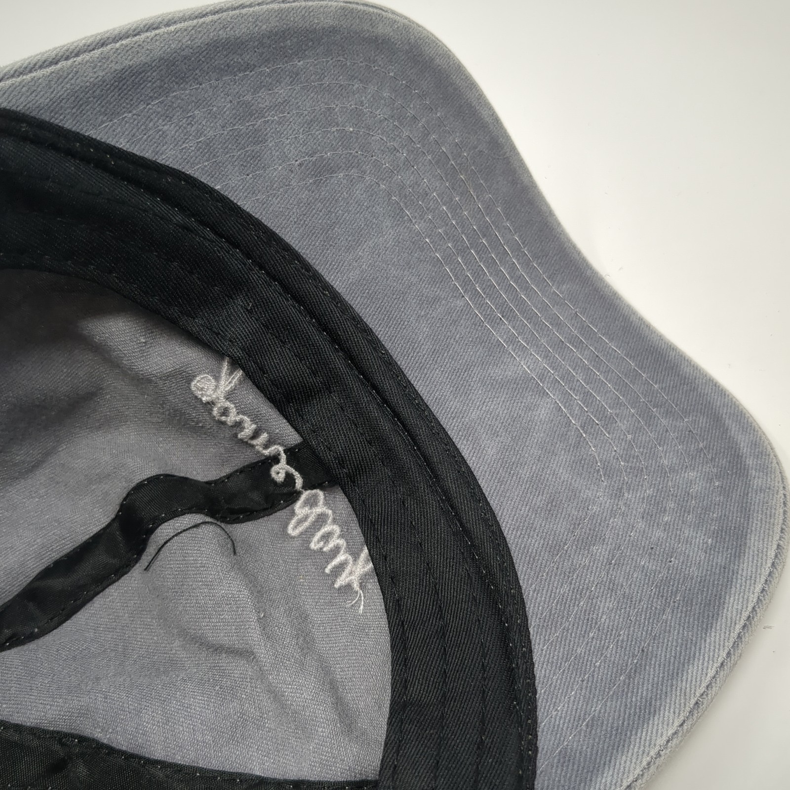 Game Day Slideback Hat Solid Gray One Size Embroi… - image 8