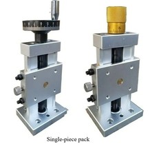 Piattaforma asse Z di precisione tavolo scorrevole verticale tavolo da lavoro scanalatura coda di rondine