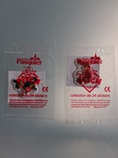 ​Lot 2 Stickers Autocollants Pitch Pasquier Neufs Scellés - Collection de 24