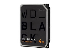 Black 4TB  Performance Desktop Hard Disk Drive -  7200 RPM 256MB Cache SATA WD