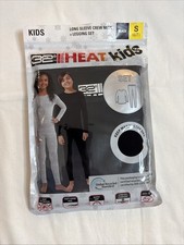 32 Degrees Kids Thermal Set Base Layer Top Bottom Winter Heat Gear Small