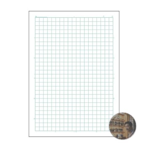 Apica School Line Semi-B5 8mm Grid Notebook Aqua Cover 30 Sheets LS8-1 ...