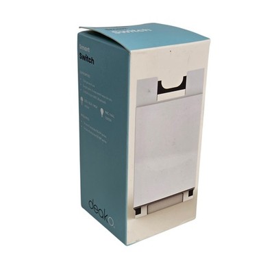 Deako Smart Switch 2.4 GHz Wi-Fi Bluetooth DS-CSMM-WHMC-UCX