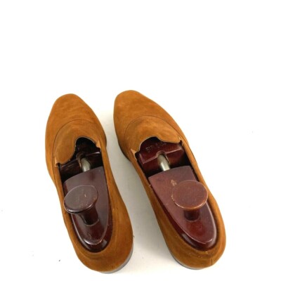 Padrilles Mens Loafers Shoes Brown Almond Toe Slip On 11 M  display picture 1